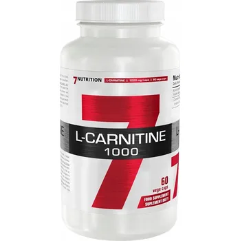 Spalovač tuku Spalovač tuku L-Carnitine 1000 7Nutrition kapsle bez příchuti 60 ks