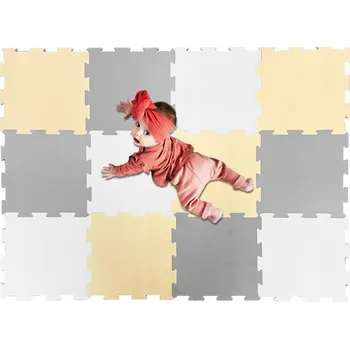 Pěnová podložka pěnové puzzle pro velké děti, velká, silná, kontrastní, 12v1