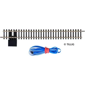 Modelová železnice Přímá kolej 166 mm napájecí TT - Tillig 83149 (G1)