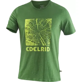 Pánské tričko Tričko EDELRID ME TIMBER T zelená S