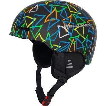 Lyžařská helma BLIZZARD Flash Visor, juniorská, velikost S (52-56 cm), černá