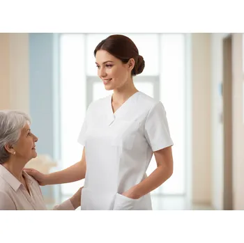 Zdravotnický oděv Halena TARA LADY Velikost 56 bílá