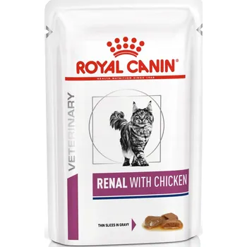 Krmivo pro kočku Royal Canin Veterinary Diet Feline Renal Kuřecí kapsička 85g