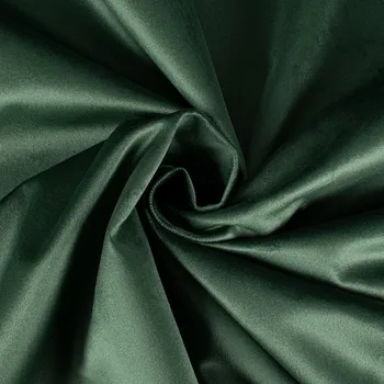 Látka samet IVY tmavě zelená