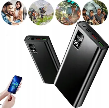 Powerbanka POWERBANKA 50000MAH SE TŘEMI PORTY A BEZPEČNOU AKUMULÁTOR