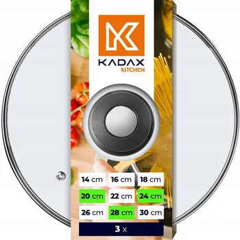 Poklice Sada poklic Kadax 20 cm