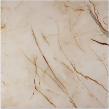 Samolepicí fólie Samolepicí dlaždice PVC 1661332944 leskle béžová 1 ks 30 x 30 cm