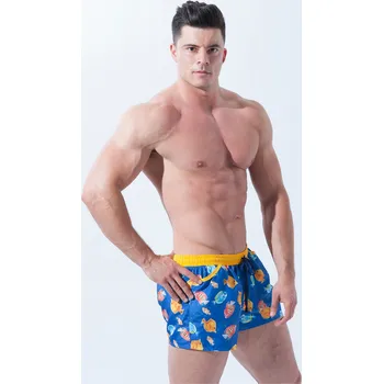 Pánské plavky Plavky Playo Fish Blue Alpha Male modrá | bílá | tmavě červená | růžová | vícebarevná 1755612