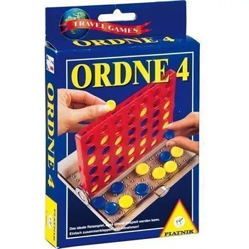 Cestovní hra Piškvorky (Seřaď 4!)