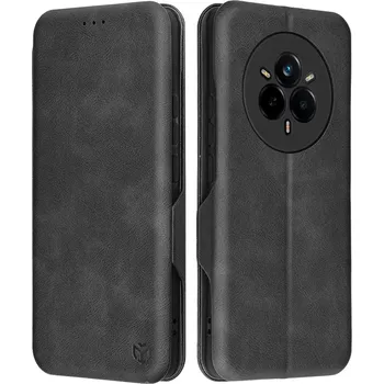 Pouzdro na mobilní telefon Pouzdro Techsuit - Bezpečná peněženka Plus - Realme 14 Pro - černá