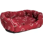 Pelech 8 hran bavl. Kost vínovo/bílý 85 cm 240127804