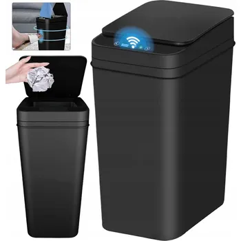 Odpadkový koš VODĚODOLNÝ AUTOMATICKÝ ODPADKOVÝ KOŠ, ODPADKOVÝ KOŠ S POHYBOVÝM SENZOREM