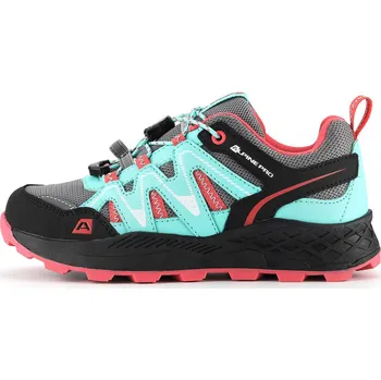 Dětská treková obuv Alpine Pro Godro Dětská outdoorová obuv KBTE42F šedá 35