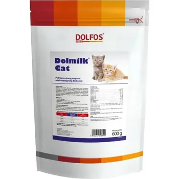 Krmivo pro kočku Dolmilk Cat 600g - Kompletní náhradní mléčná výživa pro koťata.