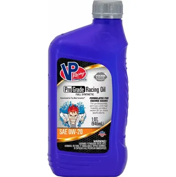 Motorový olej VP Racing Pro Grade plně syntetický závodní motorový olej SAE 0W-20, 946 ml