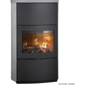 Krbová kamna HETA Scan-line 1000S černý lak a mastek