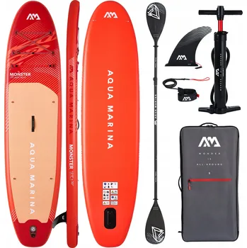 Paddleboard Nafukovací paddleboard Aqua Marina Monster 12'0" 2026 + KAJAKOVÉ PÁDLO