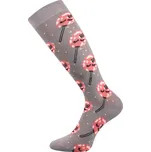 Fuski Boma Voxx Dívčí podkolenky Fuski Boma - šedá - cukrová