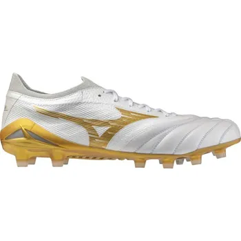 Kopačky Mizuno Morelia Neo IV Beta Elite FG bílá/zlatá EUR 44