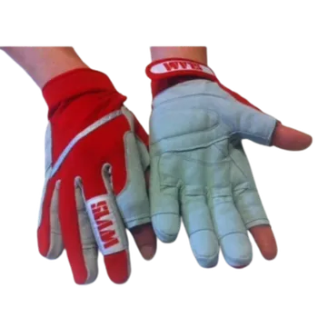 Rukavice SLAM celoprstové rukavice, červené M