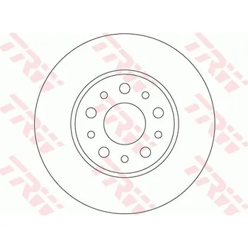 Brzdový kotouč Brzdový kotouč LUCAS DF6228