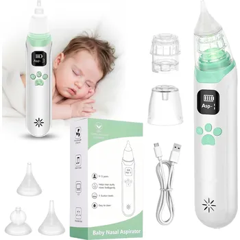 Kojenecká hygiena NOSNÍ ODSÁVAČKA ELEKTRICKÝ VYSAVAČ ODSÁVAČ RÝMY PRO MIMINKA