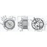vnitřní ventilátor MAGNETI MARELLI 069412231010