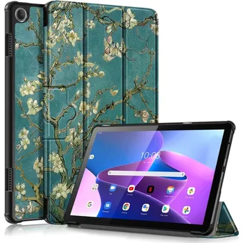 Pouzdro na tablet VSECHNONAMOBIL 54424 ART Zaklápěcí obal Lenovo Tab M10 3. generace (TB328FU / TB328XU) APRICOT BLOSSOM