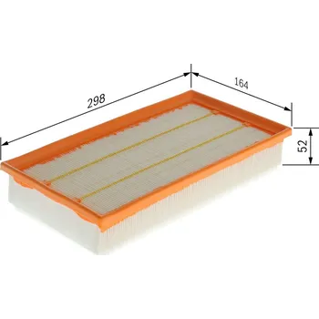 Vzduchový filtr Vzduchový filtr BOSCH 1 457 433 086