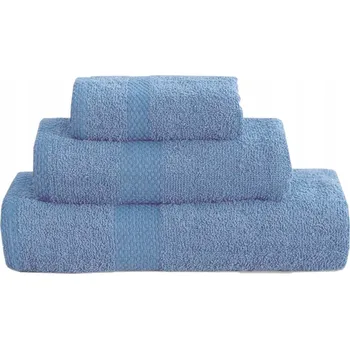 OSUŠKA S PROUŽKEM BAVLNA 100% MĚKKÁ SAVÁ 70x140 MODRÁ