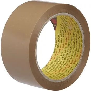Lepicí páska Balicí páska Scotch - pevná, hnědá, 50 mm x 66 m, 1 ks