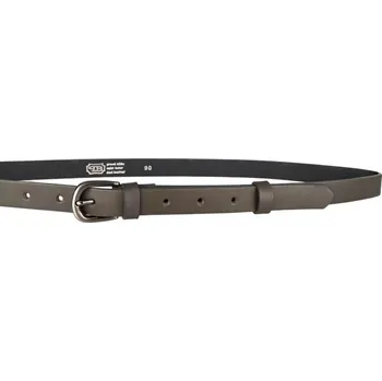 Opasek PENNY BELTS Kožený opasek 20-201-50 šedý - 105 cm