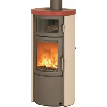 Krbová kamna HETA Scan-line 520B šedý lak a kompletní obklad keramika