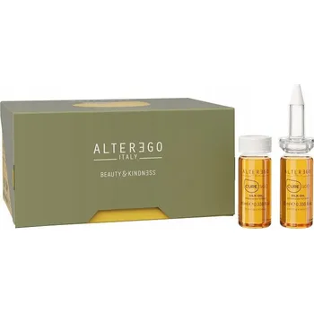 Vlasová regenerace ALTER EGO SILK vyhlazující ampule k opláchnutí 1x 10 ml