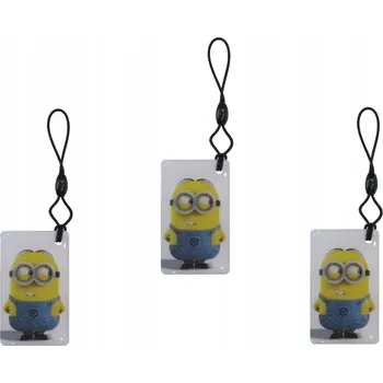 Přívěsek Na Klíče - Mimoni 3 kusy TAG ID T5577 125kHz