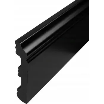 Lišta Inspirum MDF 14 x 8 délka 100 cm černá