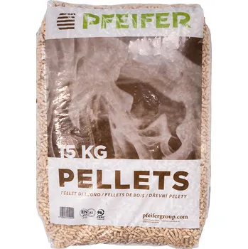 Tuhé palivo Pfeifer ENplus A1 sáček dřevěné pelety 1050 kg