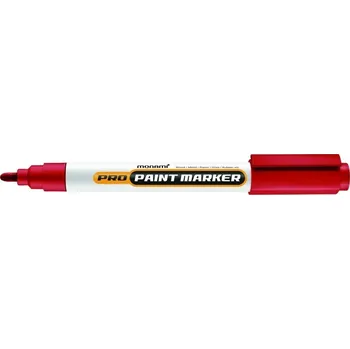 Kancelář Lakový popisovač červená stopa 2 mm MONAMI Pro Paint Marker