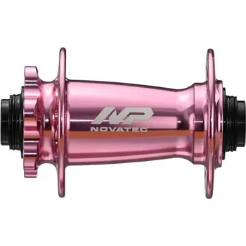 Novatec přední náboj Premium XD601SB/A-B15 32d 15x110 OEM (růžová)
