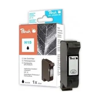 PEACH kompatibilní cartridge HP C6615D No.15, Black, 44 ml