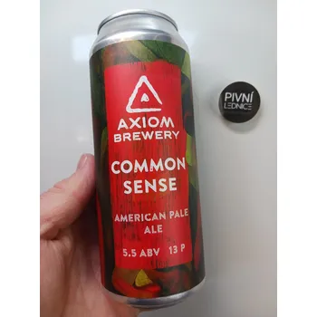Pivo Axiom Common Sense 13°/5,5% 0,5l