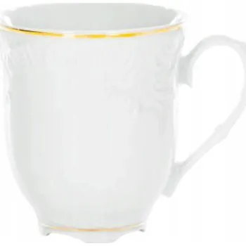 Hrnek Ćmielów Rococo Zlatá Linie 300 ml