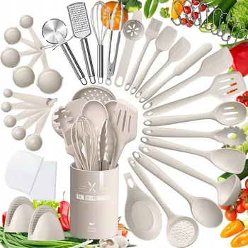 Sada kuchyňského náčiní SADA KUCHYŇSKÉHO NÁČINÍ 43 KUSŮ KUCHYŇSKÉ NÁČINÍ PŘÍSLUŠENSTVÍ SADA