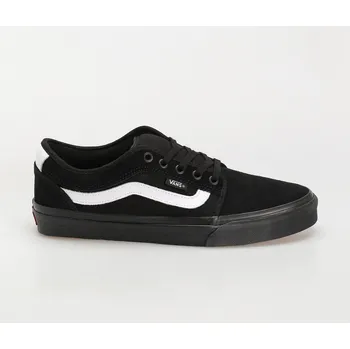 Pánské tenisky Vans Chukka Low Sidestripe (black/black/white) 43, černá
