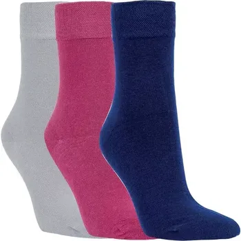 Dámské ponožky Dámské ponožky Harmony - 35-38 / navy blue (námořnícká modrá)