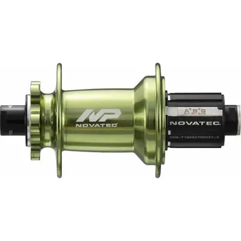 Novatec zadní náboj Premium XD602SB/A-B12-ABG 32d 12x148 Shimano HG OEM (zelená)