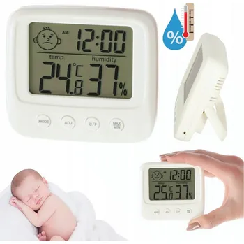 Meteostanice Termometr stacja pogodowa, digitální elektronický měřič vlhkosti, časovač