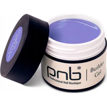 Lak na nehty Stavební Gel na nehty PNB UV/LED Builder Gel 018 Violet Breeze 5 ml