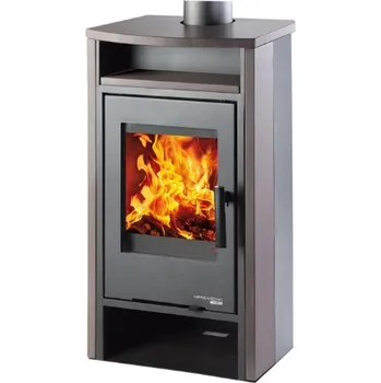 Krbová kamna HAAS+SOHN Livorno II černá / brown stone