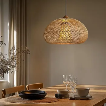 CATINI Ratanové svítidlo 1xE27 přírodní